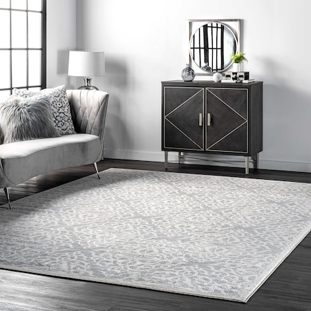 Nuloom Jaime Vintage Trellis Area Rug 10ft x 14ft RZBD11A-10014